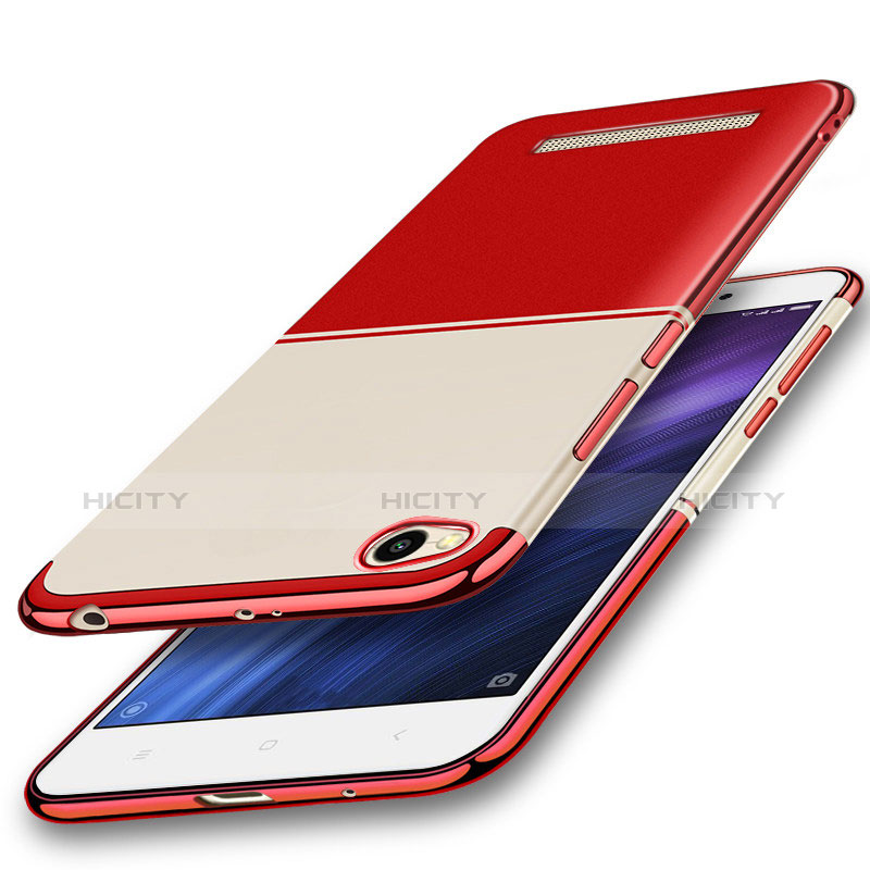 Coque Ultra Fine TPU Souple Housse Etui Transparente H01 pour Xiaomi Redmi 4A Rouge Plus