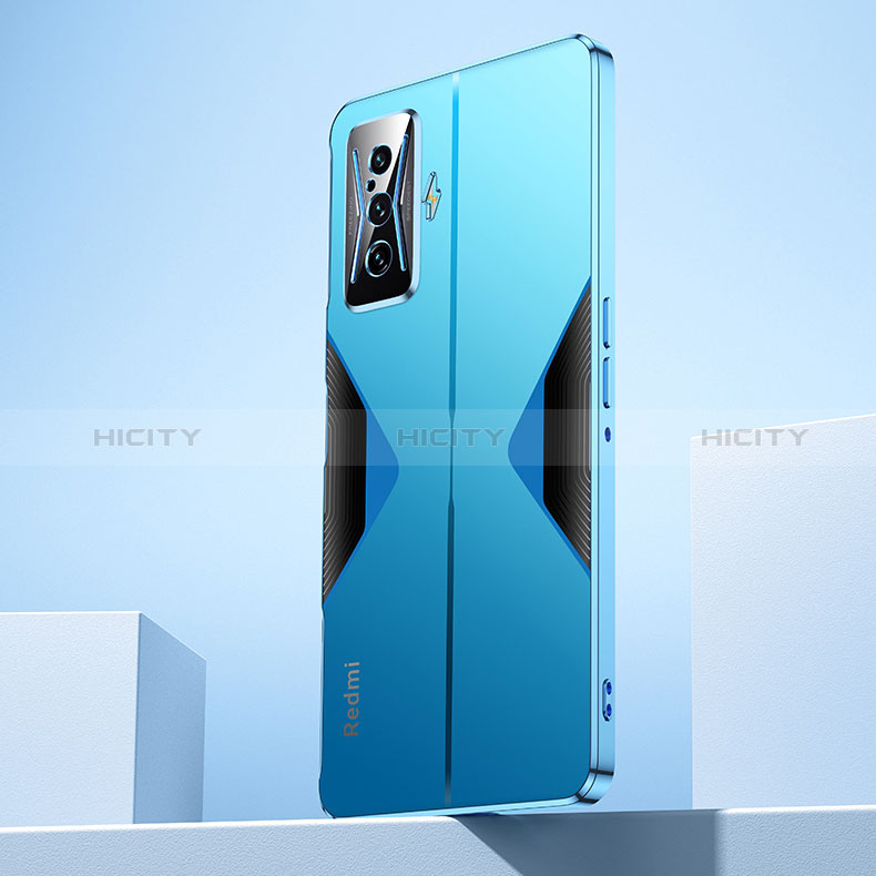 Coque Ultra Fine TPU Souple Housse Etui Transparente H01 pour Xiaomi Redmi K50 Gaming 5G Bleu Plus