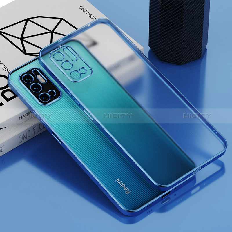 Coque Ultra Fine TPU Souple Housse Etui Transparente H01 pour Xiaomi Redmi Note 11 SE 5G Bleu Plus