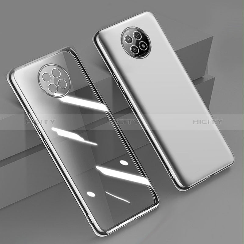 Coque Ultra Fine TPU Souple Housse Etui Transparente H01 pour Xiaomi Redmi Note 9 5G Argent Plus