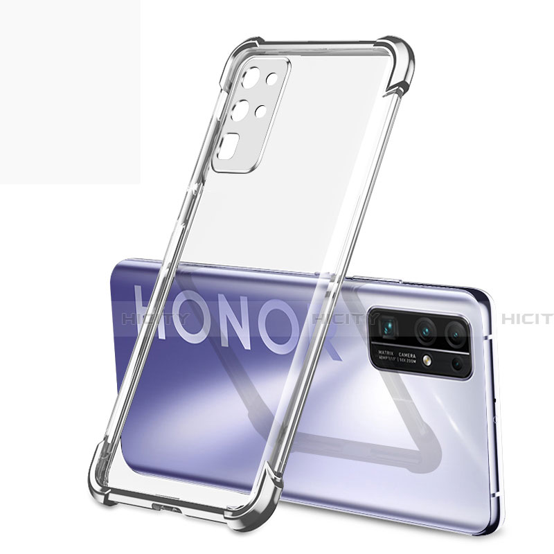 Coque Ultra Fine TPU Souple Housse Etui Transparente H02 pour Huawei Honor 30 Argent Plus