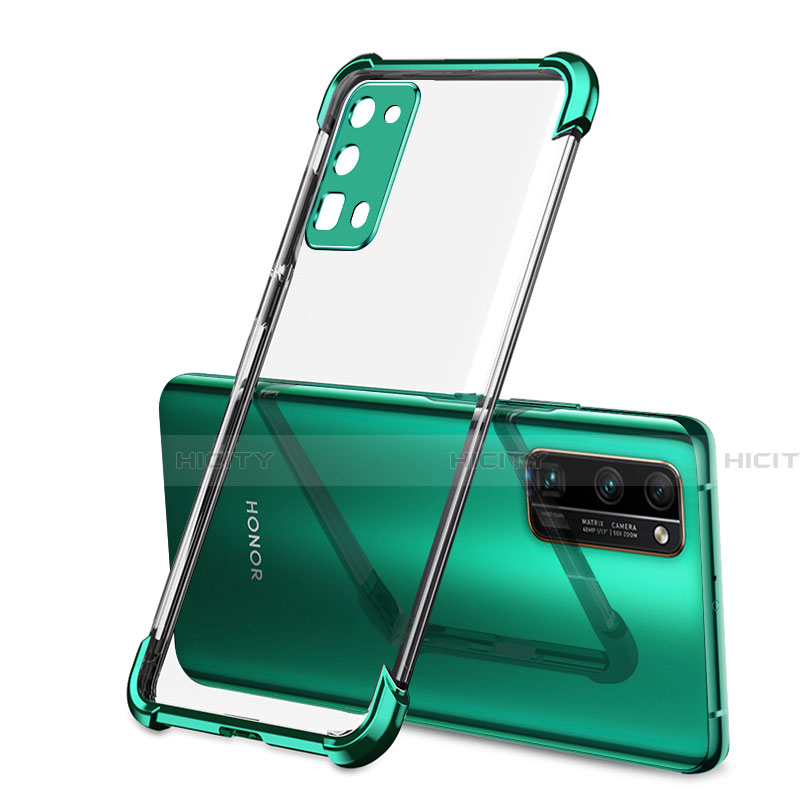 Coque Ultra Fine TPU Souple Housse Etui Transparente H02 pour Huawei Honor 30 Pro+ Plus Vert Plus