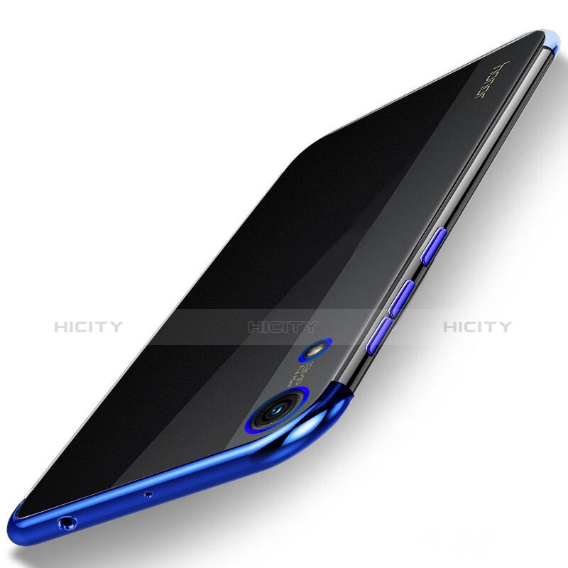 Coque Ultra Fine TPU Souple Housse Etui Transparente H02 pour Huawei Honor Play 8A Bleu Plus