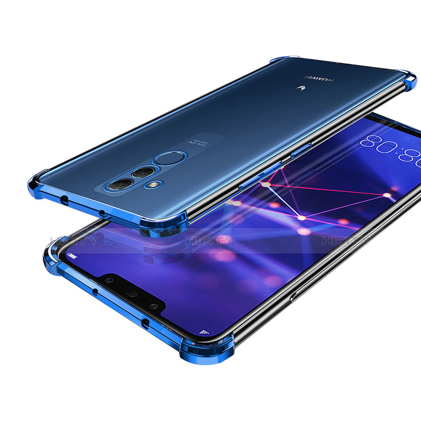 Coque Ultra Fine TPU Souple Housse Etui Transparente H02 pour Huawei Maimang 7 Bleu Plus