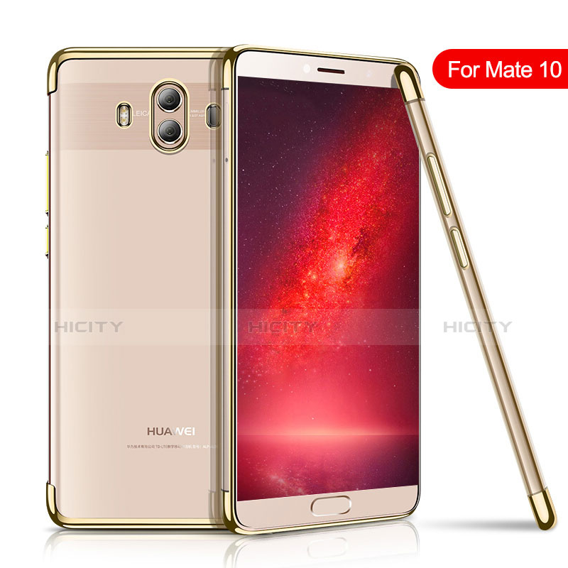 Coque Ultra Fine TPU Souple Housse Etui Transparente H02 pour Huawei Mate 10 Or Plus