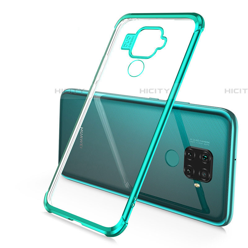 Coque Ultra Fine TPU Souple Housse Etui Transparente H02 pour Huawei Mate 30 Lite Vert Plus