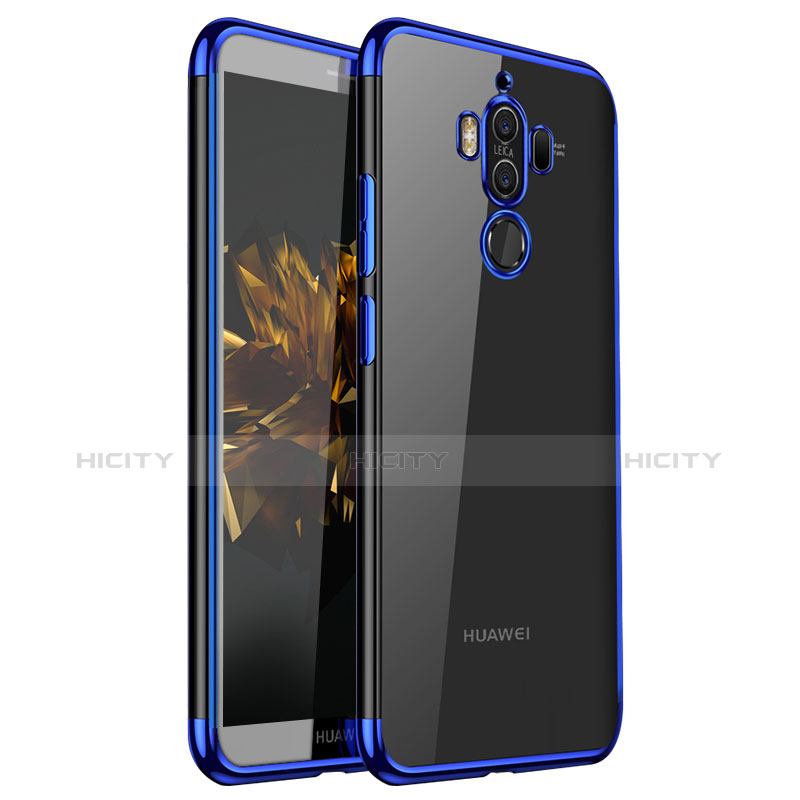 Coque Ultra Fine TPU Souple Housse Etui Transparente H02 pour Huawei Mate 9 Bleu Plus