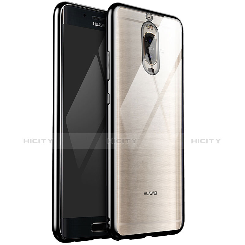 Coque Ultra Fine TPU Souple Housse Etui Transparente H02 pour Huawei Mate 9 Pro Noir Plus