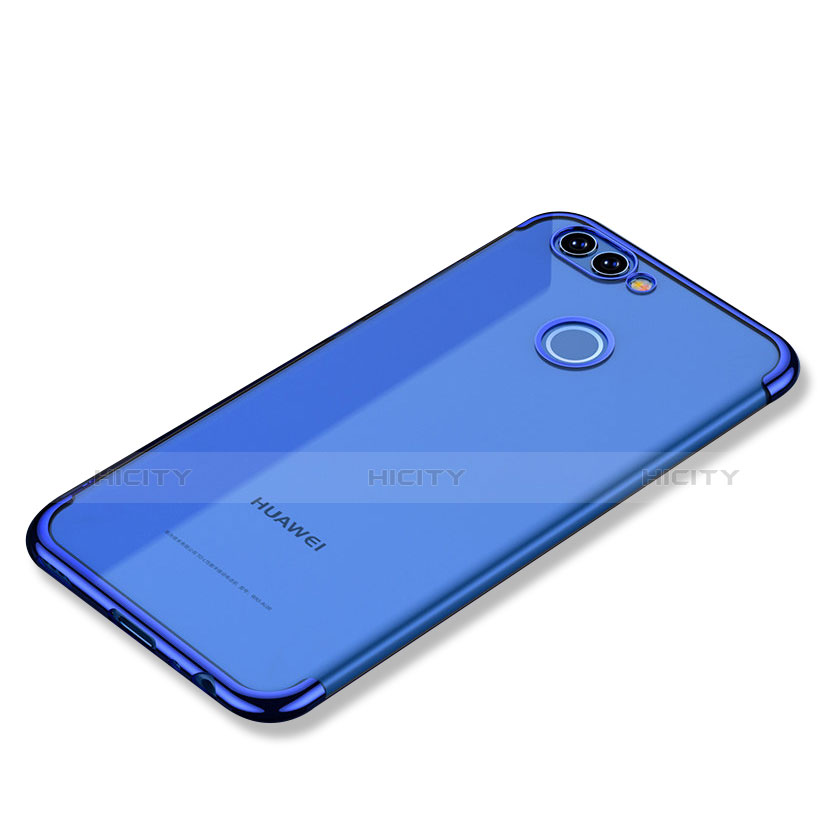 Coque Ultra Fine TPU Souple Housse Etui Transparente H02 pour Huawei Nova 2 Bleu Plus