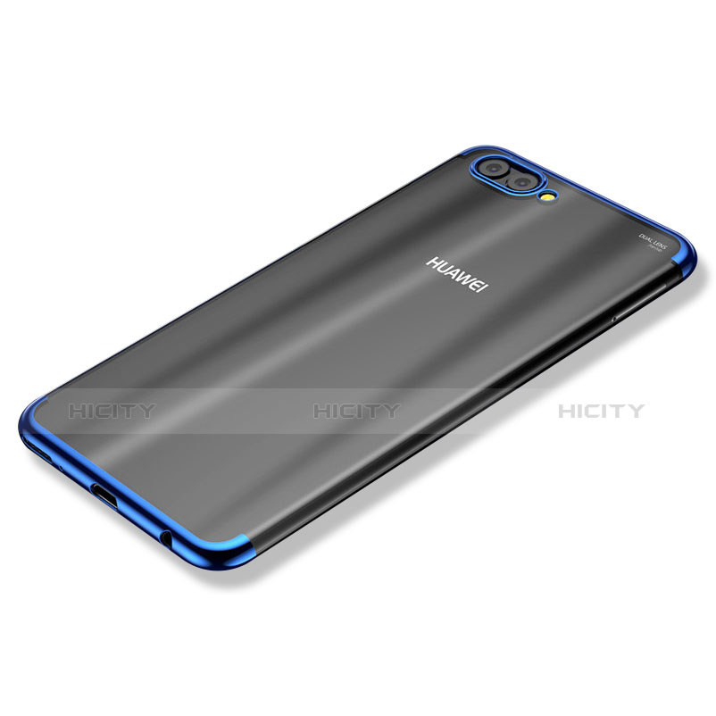 Coque Ultra Fine TPU Souple Housse Etui Transparente H02 pour Huawei Nova 2S Bleu Plus