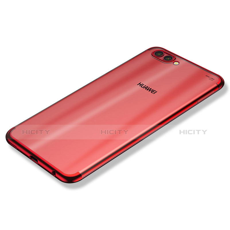 Coque Ultra Fine TPU Souple Housse Etui Transparente H02 pour Huawei Nova 2S Rouge Plus