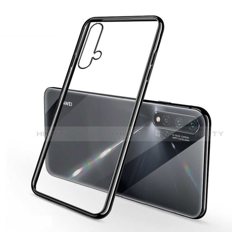 Coque Ultra Fine TPU Souple Housse Etui Transparente H02 pour Huawei Nova 5 Noir Plus