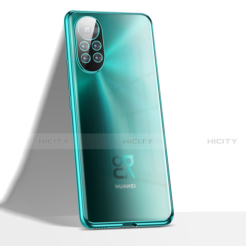 Coque Ultra Fine TPU Souple Housse Etui Transparente H02 pour Huawei Nova 8 5G Cyan Plus