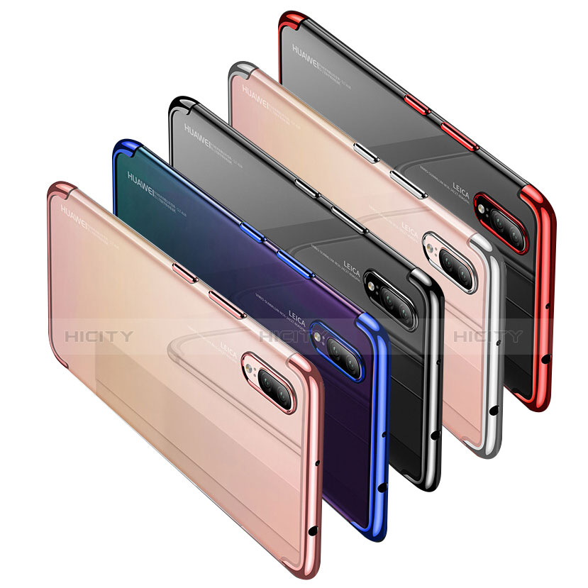 Coque Ultra Fine TPU Souple Housse Etui Transparente H02 pour Huawei P20 Plus