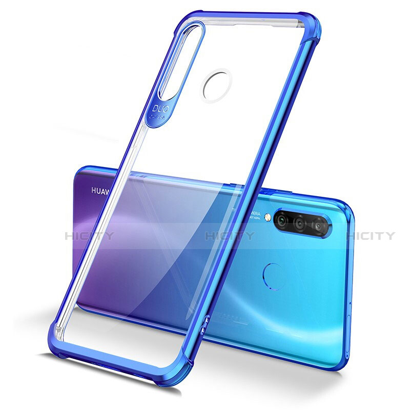 Coque Ultra Fine TPU Souple Housse Etui Transparente H02 pour Huawei P30 Lite Bleu Plus