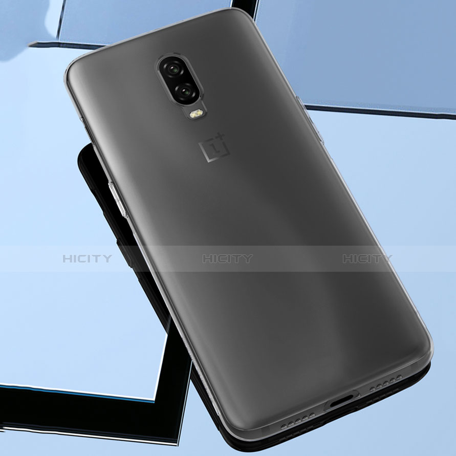 Coque Ultra Fine TPU Souple Housse Etui Transparente H02 pour OnePlus 6T Plus