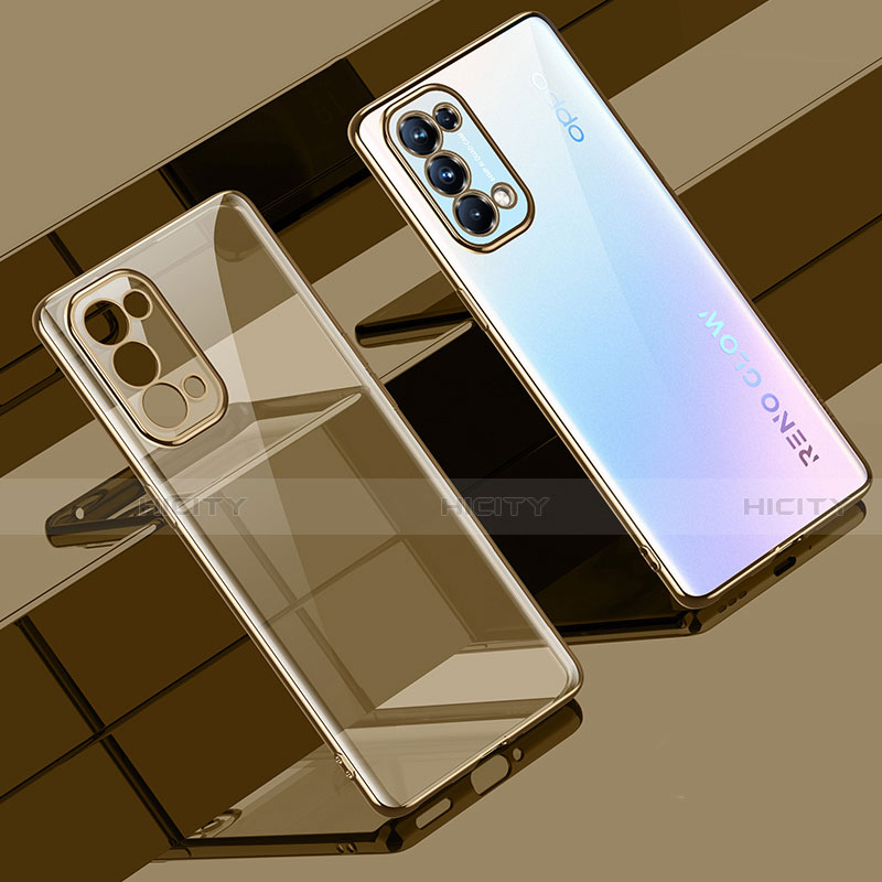 Coque Ultra Fine TPU Souple Housse Etui Transparente H02 pour Oppo Find X3 Lite 5G Or Plus