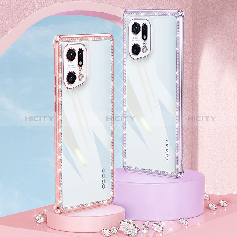 Coque Ultra Fine TPU Souple Housse Etui Transparente H02 pour Oppo Find X5 5G Plus