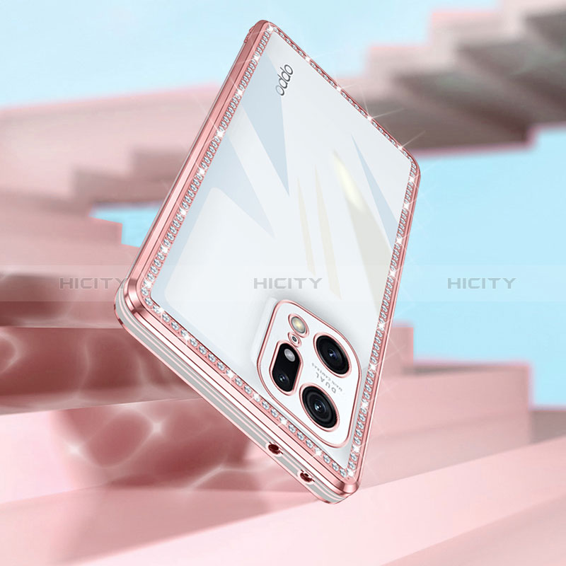 Coque Ultra Fine TPU Souple Housse Etui Transparente H02 pour Oppo Find X5 5G Plus