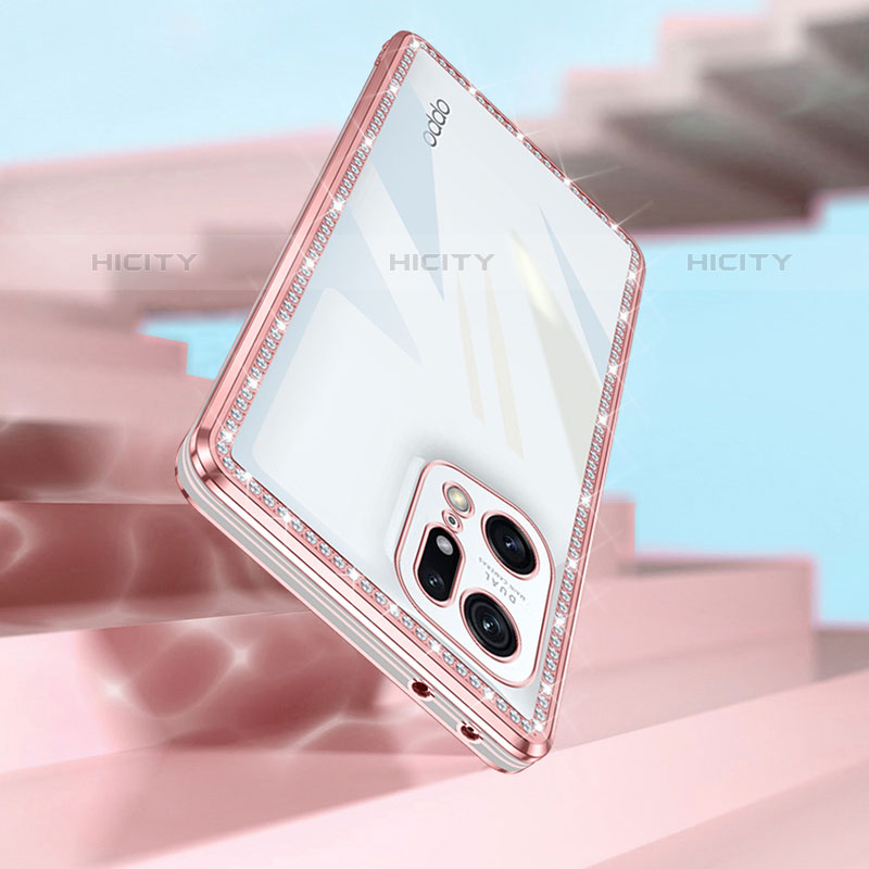 Coque Ultra Fine TPU Souple Housse Etui Transparente H02 pour Oppo Find X5 Pro 5G Plus