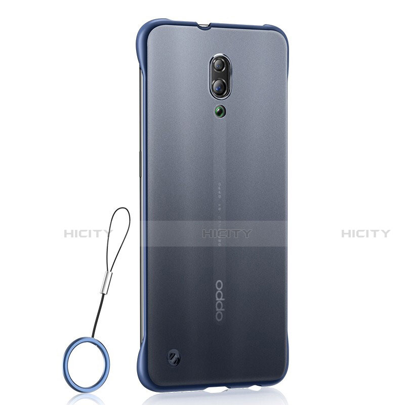 Coque Ultra Fine TPU Souple Housse Etui Transparente H02 pour Oppo Reno Bleu Plus