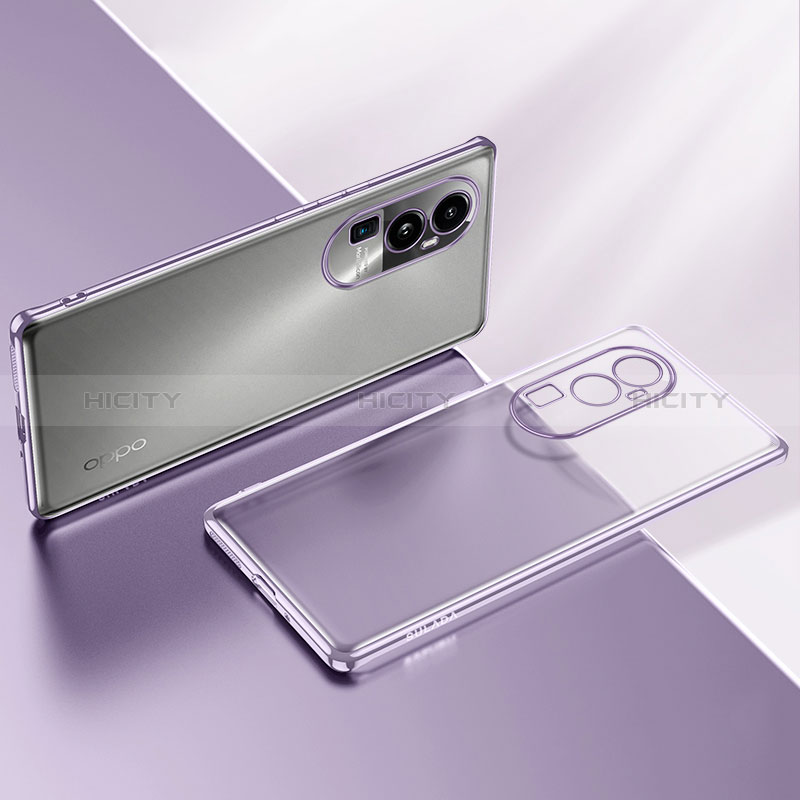 Coque Ultra Fine TPU Souple Housse Etui Transparente H02 pour Oppo Reno10 Pro+ Plus 5G Plus