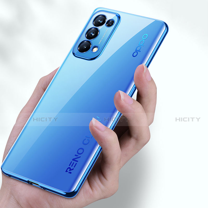 Coque Ultra Fine TPU Souple Housse Etui Transparente H02 pour Oppo Reno5 Pro 5G Plus