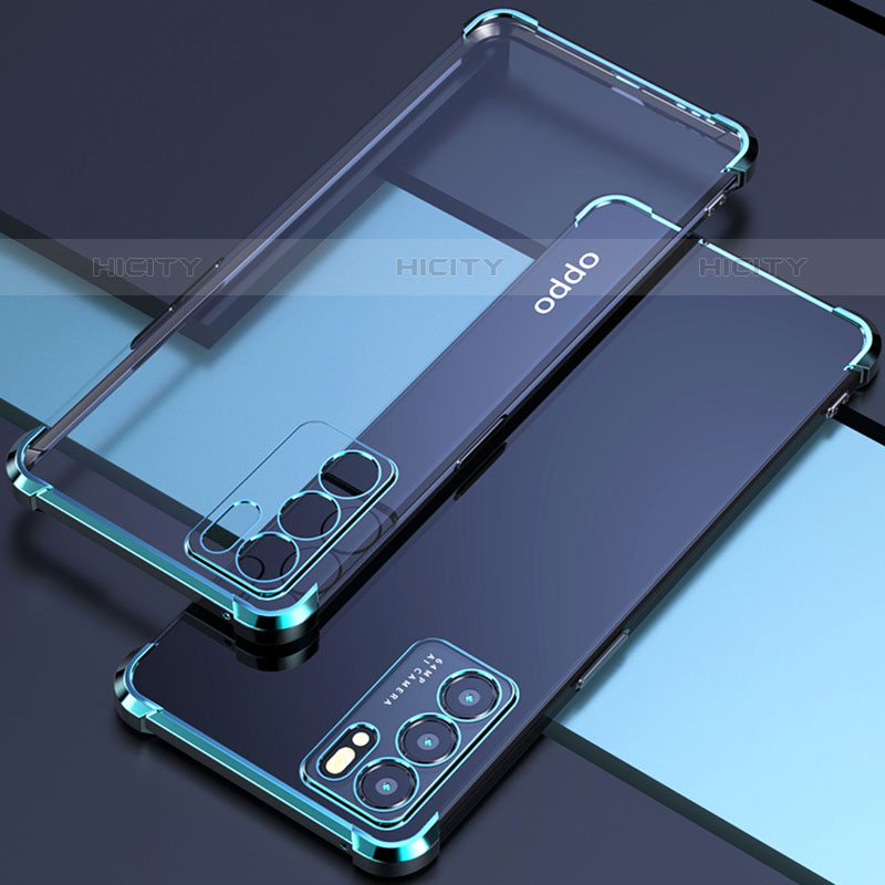 Coque Ultra Fine TPU Souple Housse Etui Transparente H02 pour Oppo Reno6 Pro 5G India Vert Plus