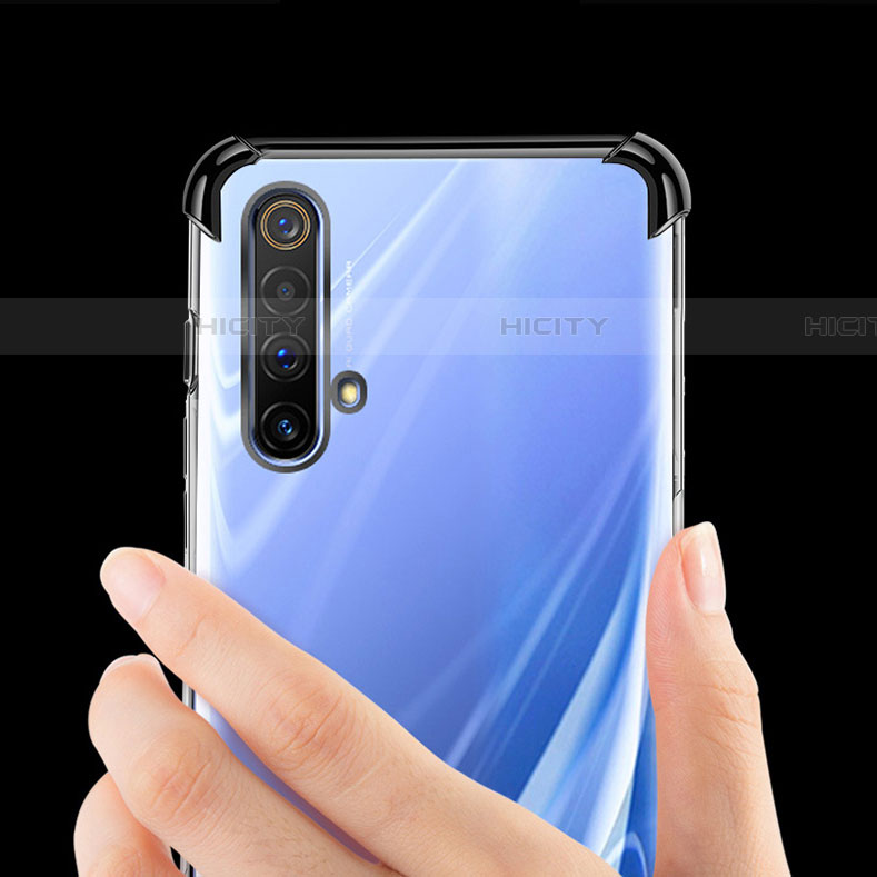 Coque Ultra Fine TPU Souple Housse Etui Transparente H02 pour Realme X50m 5G Plus