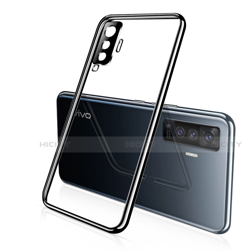 Coque Ultra Fine TPU Souple Housse Etui Transparente H02 pour Vivo X50 5G Plus