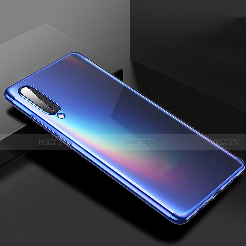 Coque Ultra Fine TPU Souple Housse Etui Transparente H02 pour Xiaomi CC9e Bleu Plus