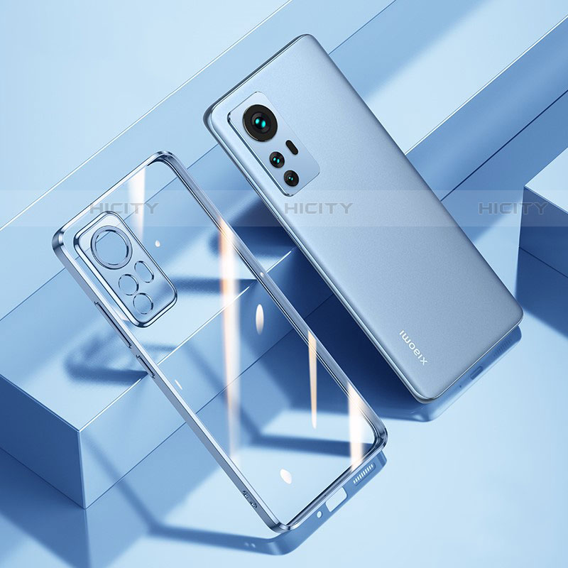 Coque Ultra Fine TPU Souple Housse Etui Transparente H02 pour Xiaomi Mi 12X 5G Bleu Plus