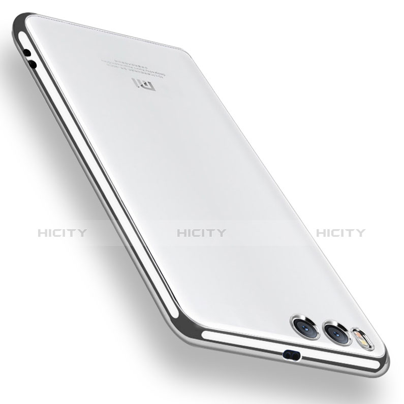 Coque Ultra Fine TPU Souple Housse Etui Transparente H02 pour Xiaomi Mi 6 Argent Plus