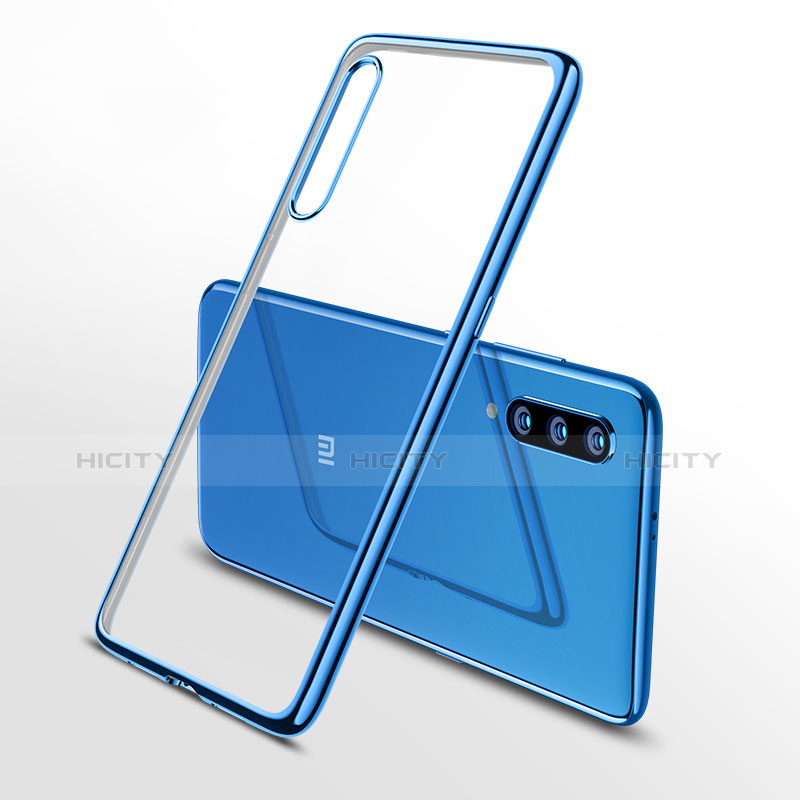 Coque Ultra Fine TPU Souple Housse Etui Transparente H02 pour Xiaomi Mi 9 SE Bleu Plus