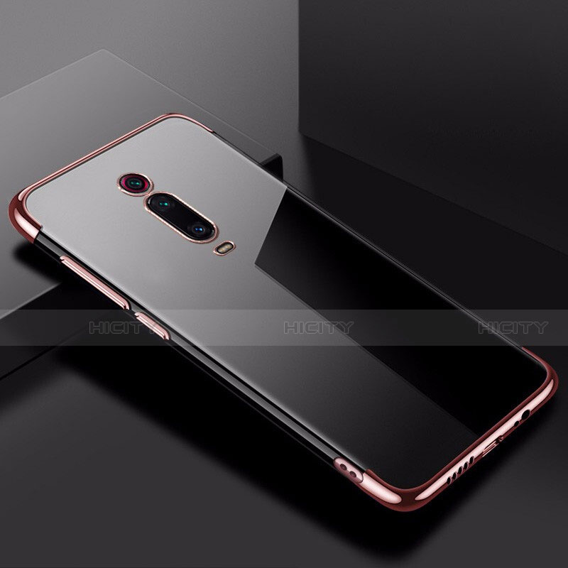 Coque Ultra Fine TPU Souple Housse Etui Transparente H02 pour Xiaomi Mi 9T Or Rose Plus