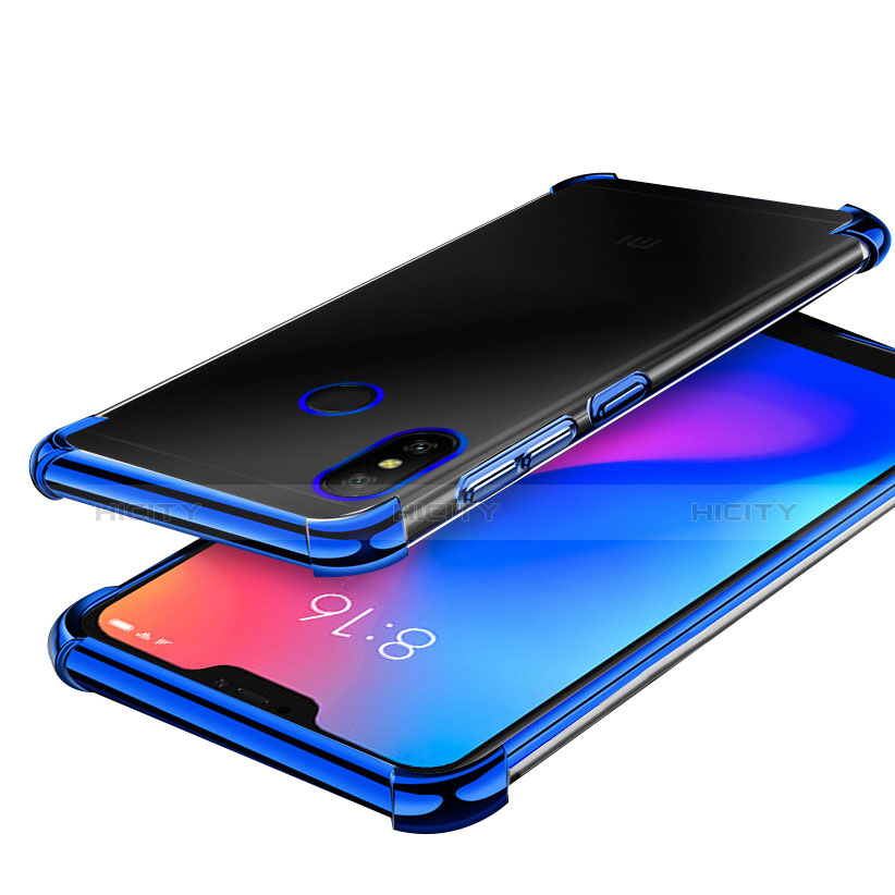 Coque Ultra Fine TPU Souple Housse Etui Transparente H02 pour Xiaomi Mi A2 Lite Bleu Plus