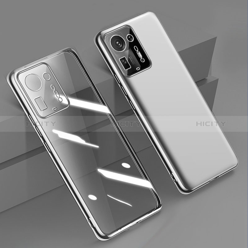 Coque Ultra Fine TPU Souple Housse Etui Transparente H02 pour Xiaomi Mi Mix 4 5G Argent Plus