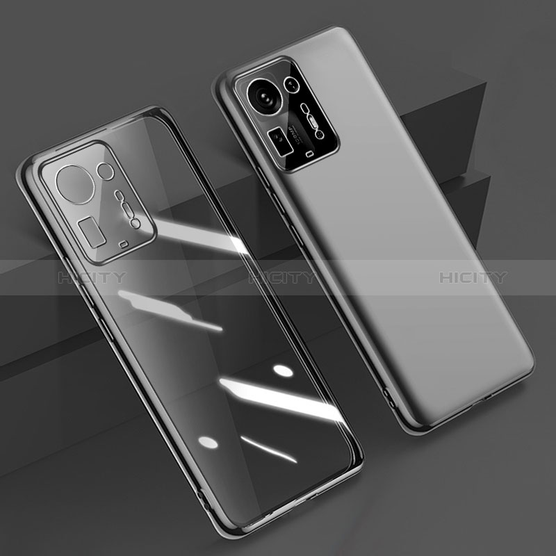 Coque Ultra Fine TPU Souple Housse Etui Transparente H02 pour Xiaomi Mi Mix 4 5G Noir Plus