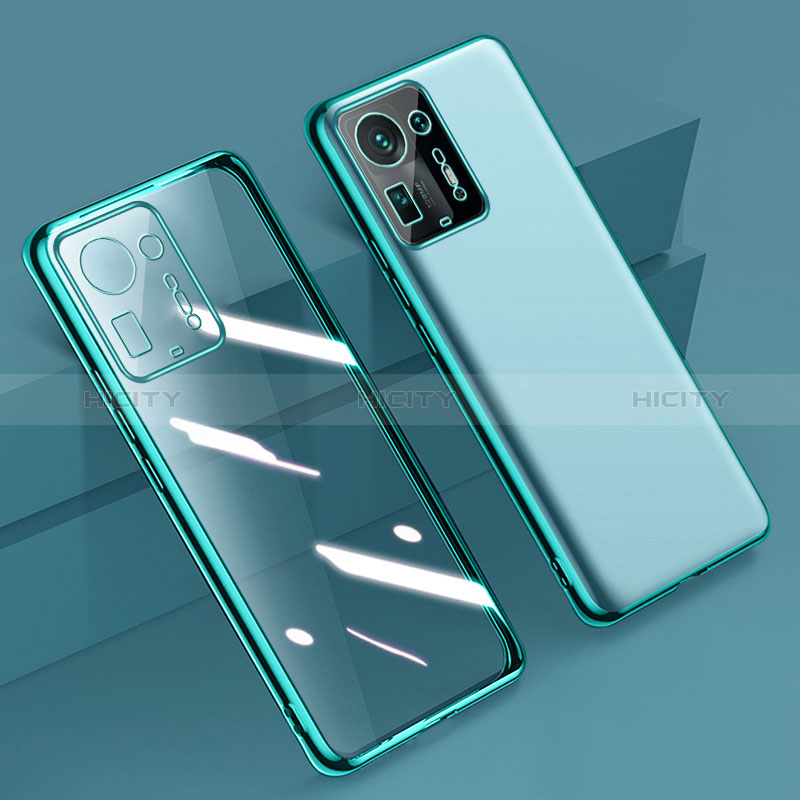 Coque Ultra Fine TPU Souple Housse Etui Transparente H02 pour Xiaomi Mi Mix 4 5G Vert Plus