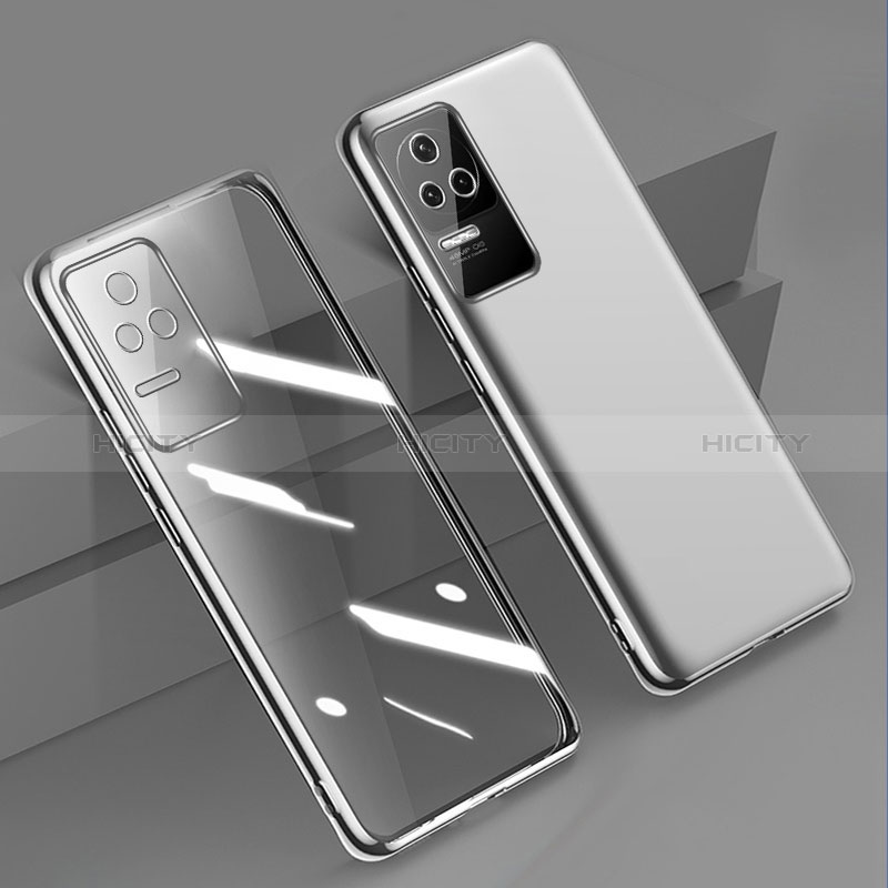 Coque Ultra Fine TPU Souple Housse Etui Transparente H02 pour Xiaomi Poco F4 5G Argent Plus