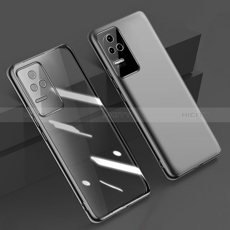 Coque Ultra Fine TPU Souple Housse Etui Transparente H02 pour Xiaomi Poco F4 5G Noir Plus