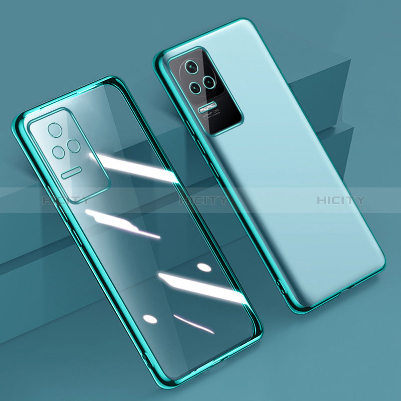 Coque Ultra Fine TPU Souple Housse Etui Transparente H02 pour Xiaomi Poco F4 5G Vert Plus