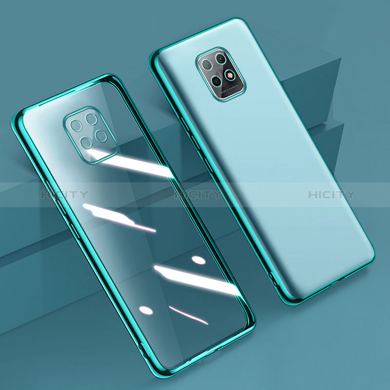 Coque Ultra Fine TPU Souple Housse Etui Transparente H02 pour Xiaomi Redmi 10X Pro 5G Vert Plus