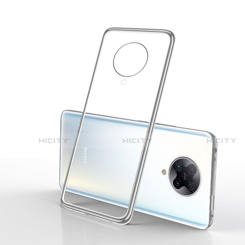 Coque Ultra Fine TPU Souple Housse Etui Transparente H02 pour Xiaomi Redmi K30 Pro Zoom Argent Plus