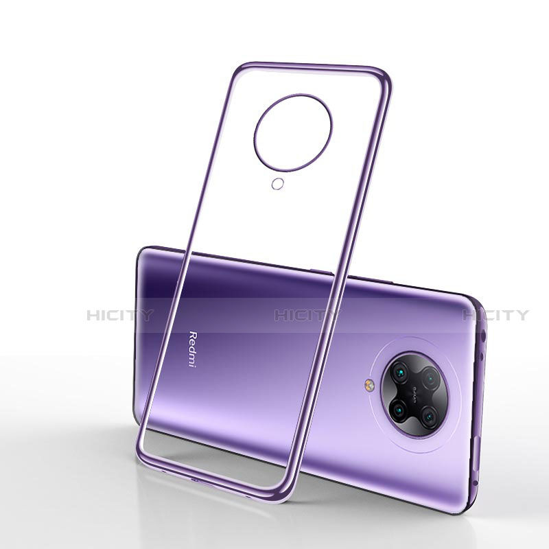 Coque Ultra Fine TPU Souple Housse Etui Transparente H02 pour Xiaomi Redmi K30 Pro Zoom Violet Plus