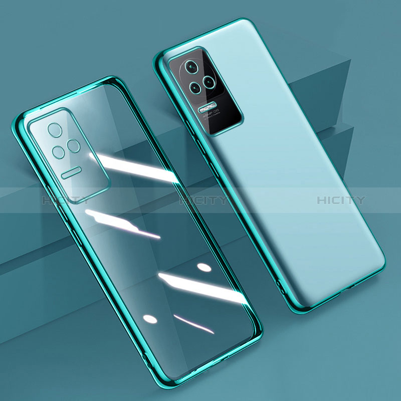 Coque Ultra Fine TPU Souple Housse Etui Transparente H02 pour Xiaomi Redmi K50 5G Vert Plus