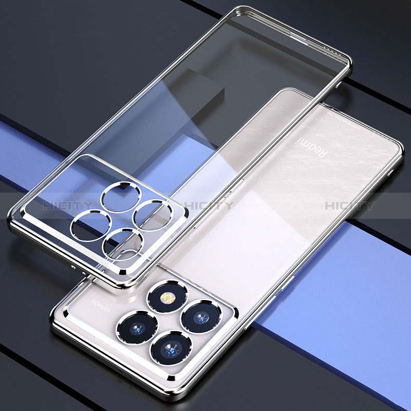 Coque Ultra Fine TPU Souple Housse Etui Transparente H02 pour Xiaomi Redmi K70 5G Argent Plus