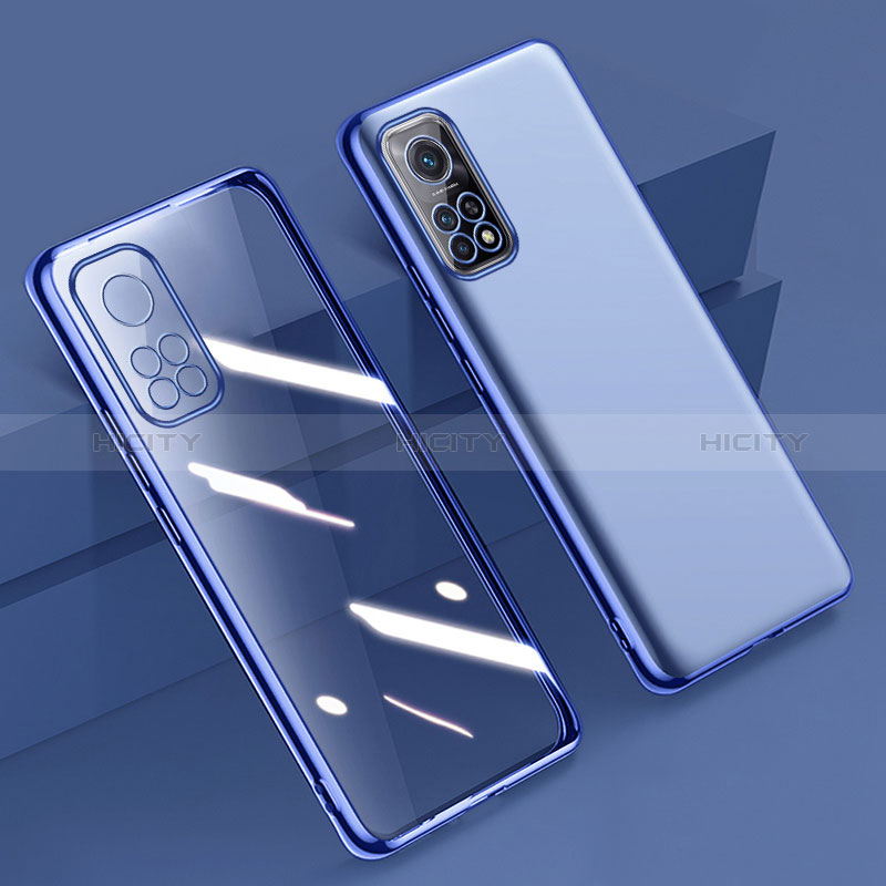 Coque Ultra Fine TPU Souple Housse Etui Transparente H02 pour Xiaomi Redmi Note 11 4G (2022) Bleu Plus