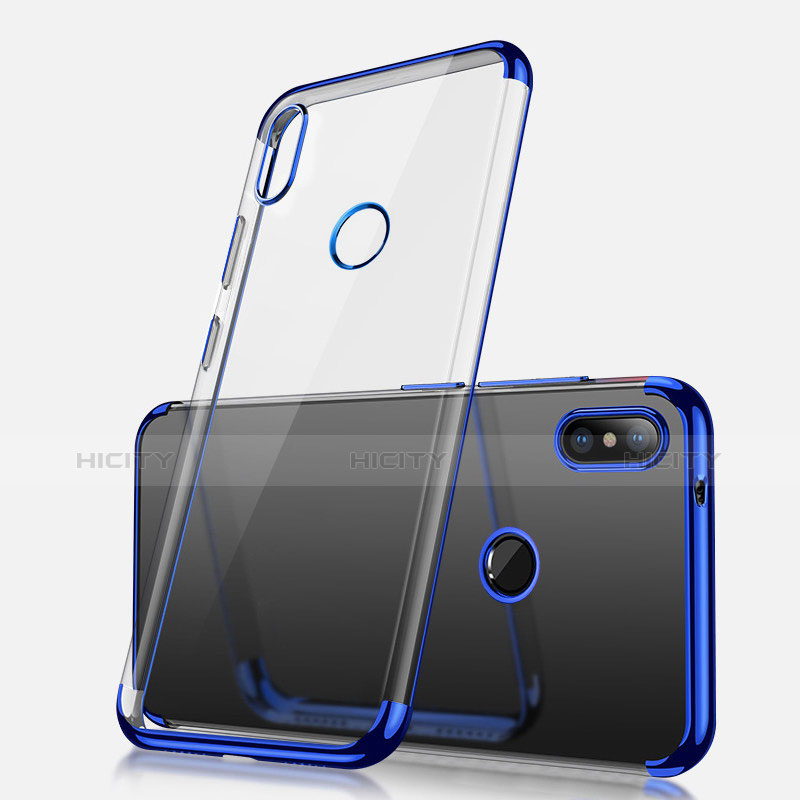 Coque Ultra Fine TPU Souple Housse Etui Transparente H02 pour Xiaomi Redmi Note 5 Bleu Plus