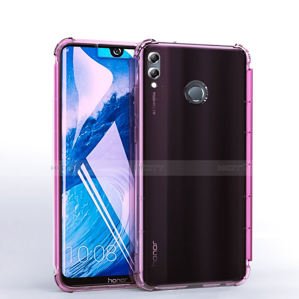 Coque Ultra Fine TPU Souple Housse Etui Transparente H03 pour Huawei Enjoy Max Rose Plus